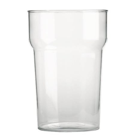 BBP Polycarbonate Nonic Pint Glasses 570ml CE Marked (Pack of 48) - CC564 Plastic Drinkware BBP   