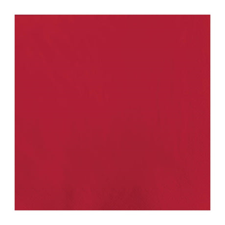 Fasana Dinner Napkin Red 40x40cm 3ply 1/4 Fold (Pack of 1000) - CC588  Fasana   