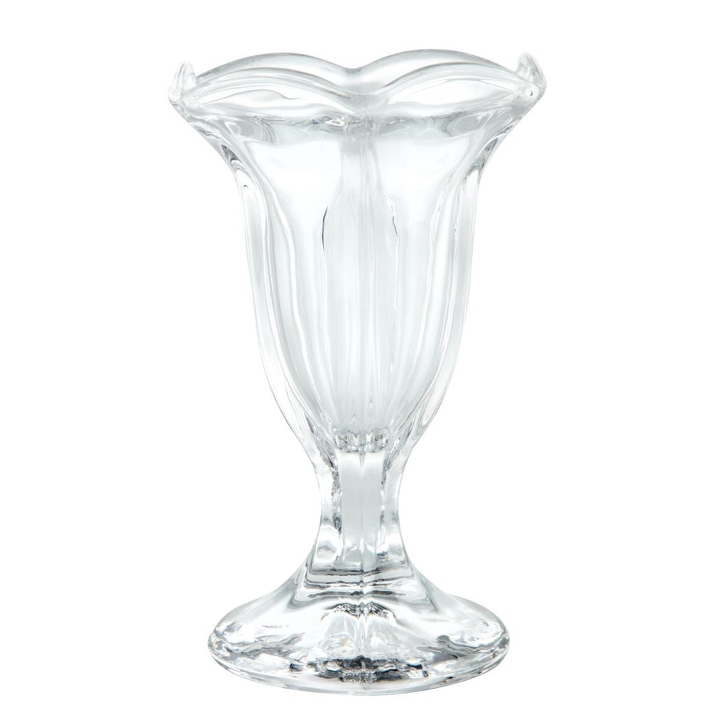Olympia Traditional Tall Sundae Glasses 185ml (Pack of 6) - CC907 Dessert and Sundae Glasses Olympia   