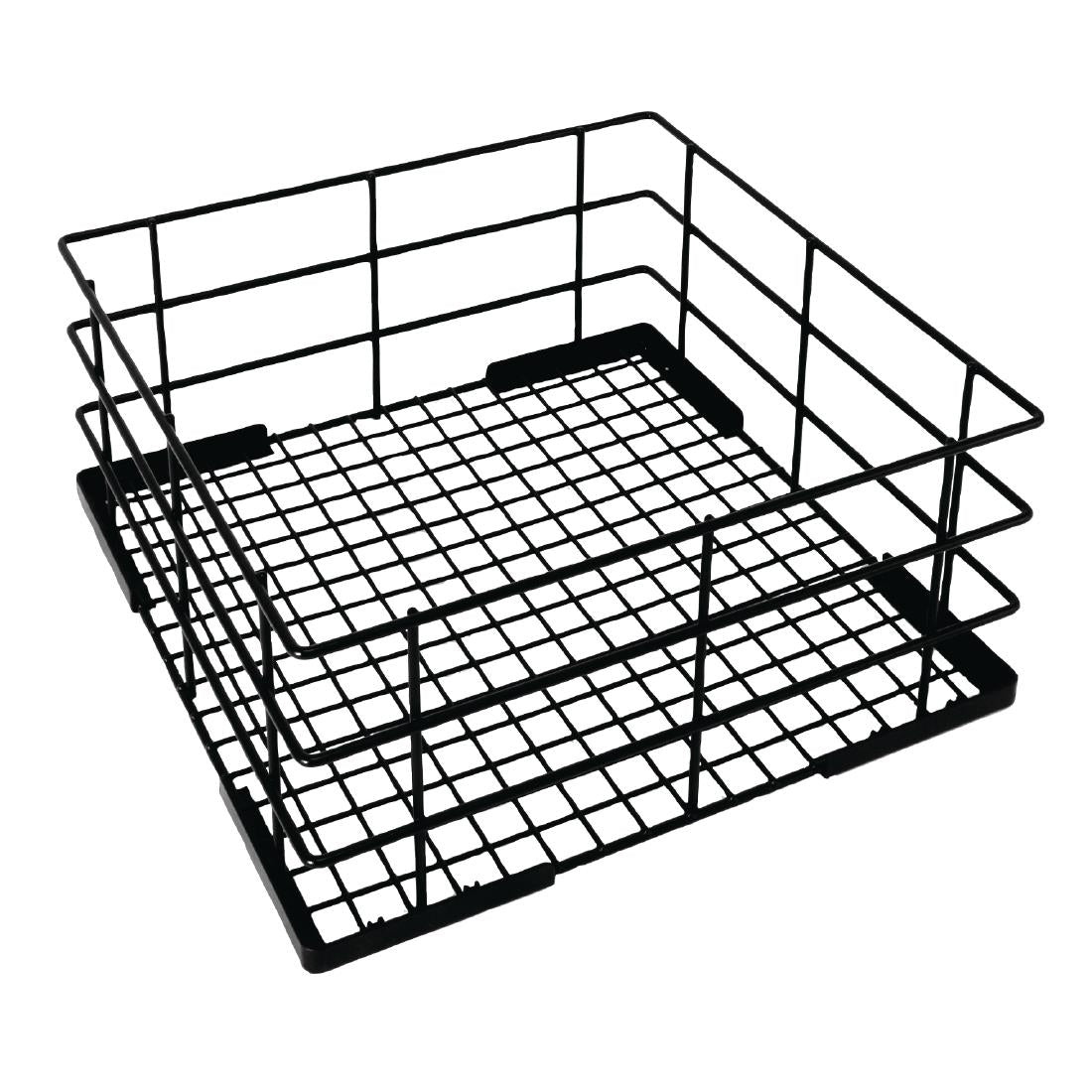 Vogue Wire High Sided Glass Basket 350mm - CD242  Vogue   