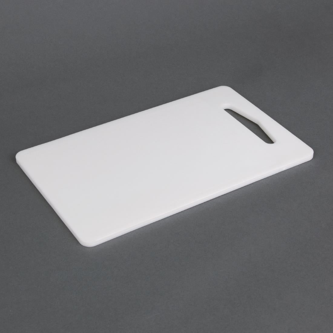 Hygiplas Low Density Cutting Board White 250x150x6mm - CD269  Hygiplas   