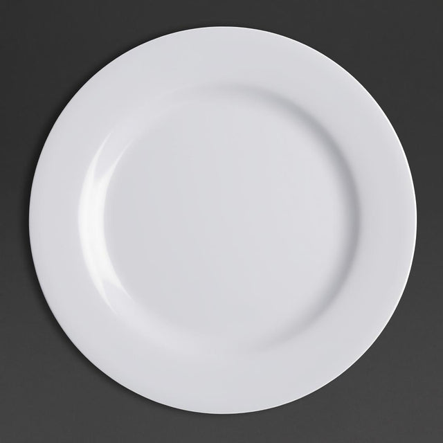Olympia Kristallon Melamine Plates 254mm (Pack of 6) - CD295 Plates Olympia