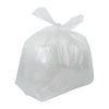 Jantex Light Duty Recycled Bin Bag 10kg 80ltr Clear (Pack of 200) - CH158  Jantex   