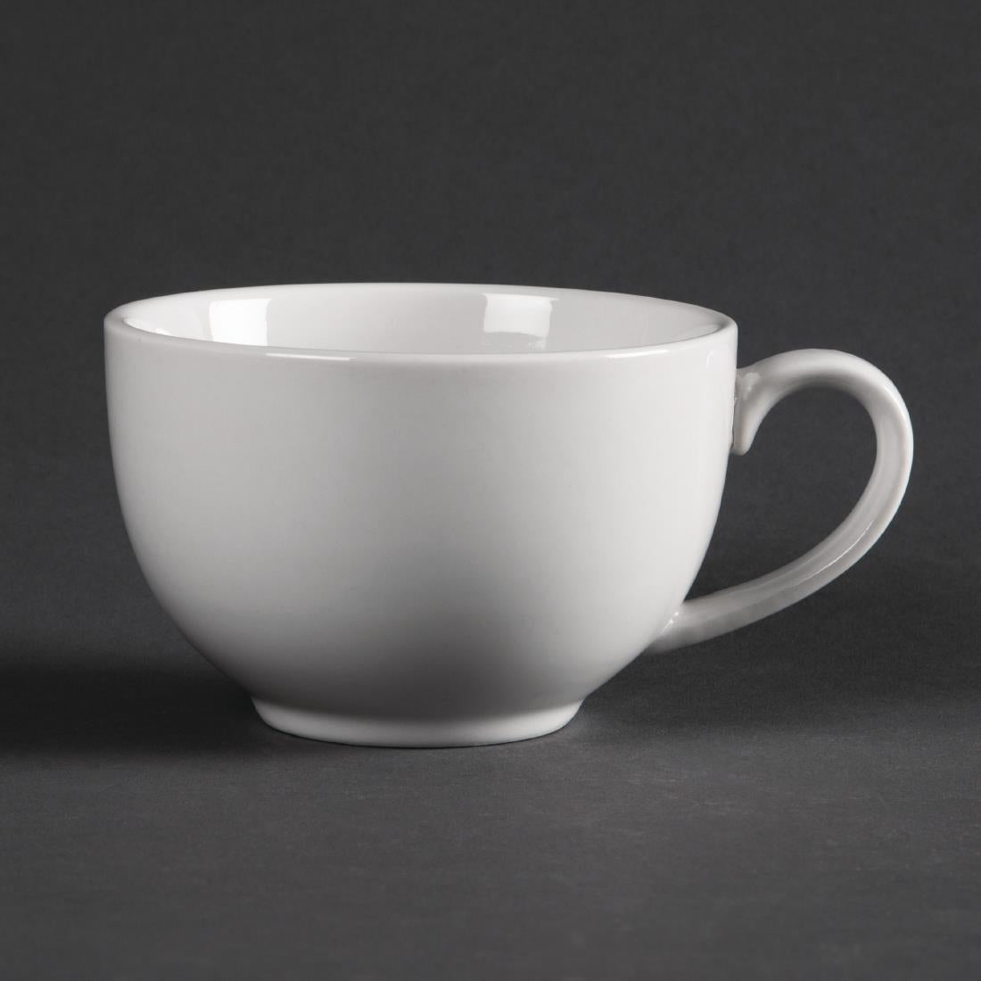 Olympia Whiteware Elegant Cups 230ml 8oz (Pack of 12) - CD735 Cups and Mugs Olympia