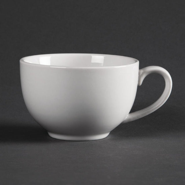 Olympia Whiteware Elegant Cups 230ml 8oz (Pack of 12) - CD735 Cups and Mugs Olympia