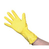 Jantex Latex Household Gloves Yellow Large - CD793-L  Jantex   