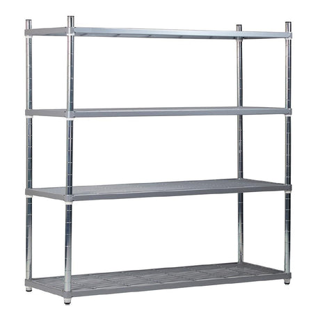 Craven 4 Tier Nylon Coated Wire Shelving 1700x1475x591mm - CE118  Craven   