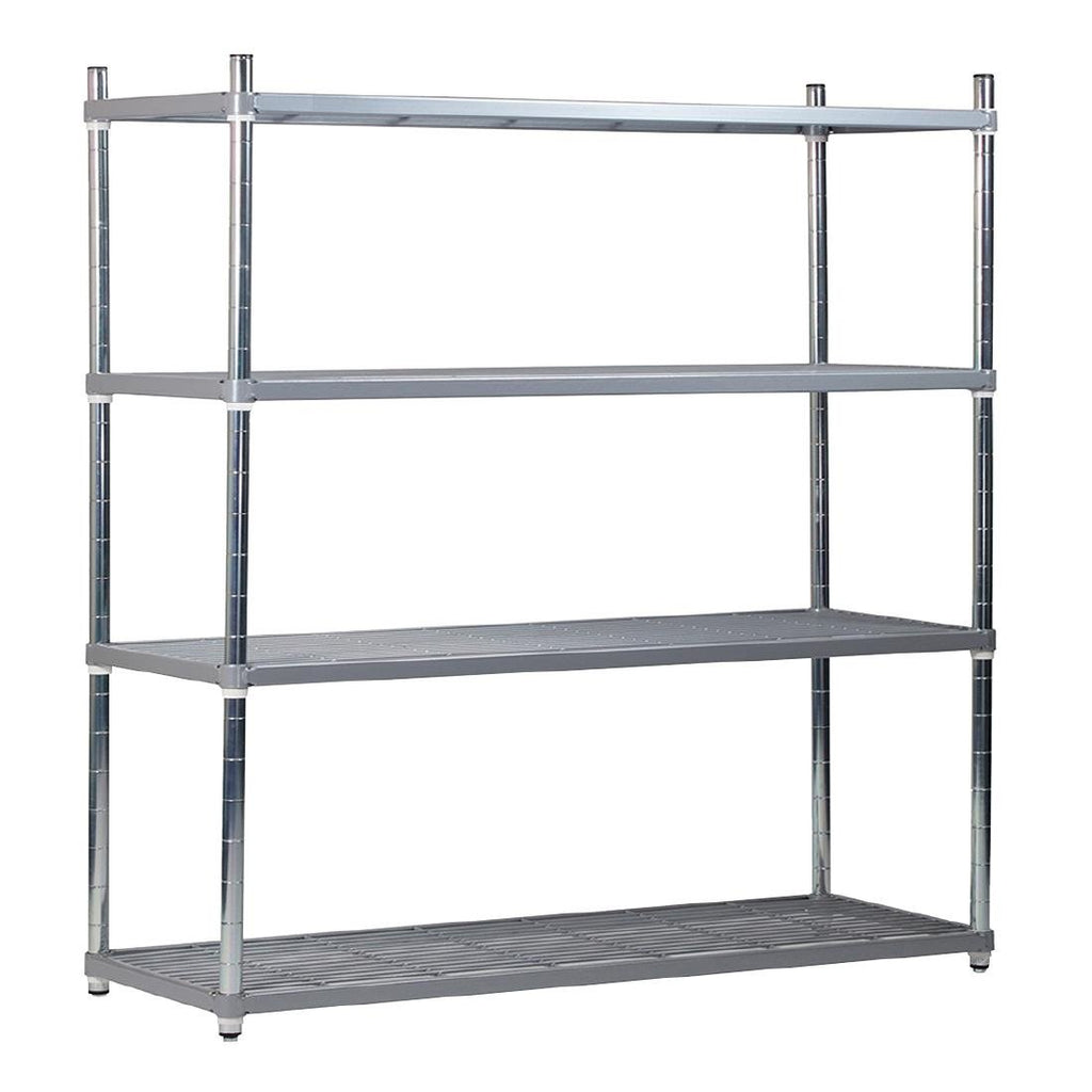 Craven 4 Tier Nylon Coated Wire Shelving 1700x875x491mm - CE111  Craven   