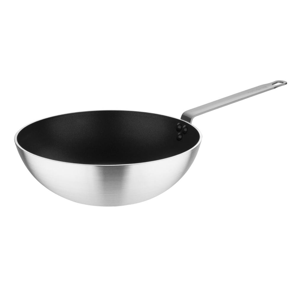 Vogue Non Stick Teflon Platinum Wok 300mm - CE165  Vogue   
