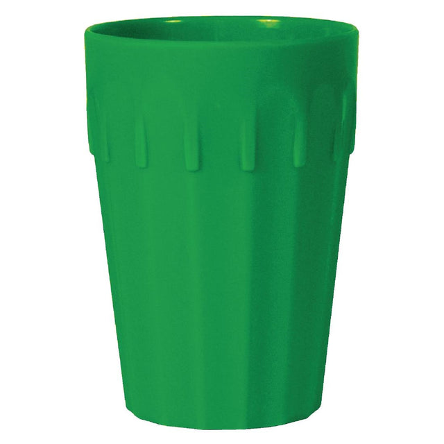 Olympia Kristallon Polycarbonate Tumblers Green 141.3ml (Pack of 12) - CE271 Melamine and Polycarbonate Olympia   