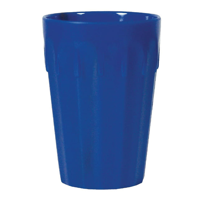 Olympia Kristallon Polycarbonate Tumblers Blue 141.3ml (Pack of 12) - CE272 Melamine and Polycarbonate Olympia   