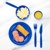 Olympia Kristallon Polycarbonate Knives Blue (Pack of 12) - DL117  Olympia   