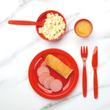 Olympia Kristallon Polycarbonate Spoons Red (Pack of 12) - DL122 Spoons Olympia