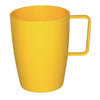Olympia Kristallon Polycarbonate Handled Beakers Yellow 348.7ml (Pack of 12) - CE286 Melamine and Polycarbonate Olympia   