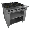 Falcon Chieftain 6 Burner Boiling Table on Legs Natural Gas G1060X - CE387-N  Falcon   