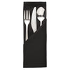Occasions Polyester Napkins Black (Pack of 10) - HB561  Mitre Essentials   