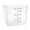 Hygiplas Polycarbonate Square Storage Container 5.5Ltr - CF022  Hygiplas   