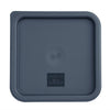 Hygiplas Square Food Storage Container Lid Blue Medium - CF044  Hygiplas   