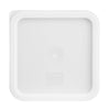 Hygiplas Square Food Storage Container Lid White Medium - CF050  Hygiplas   