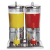APS Stainless Steel Juice Dispenser Double - CF066  APS   