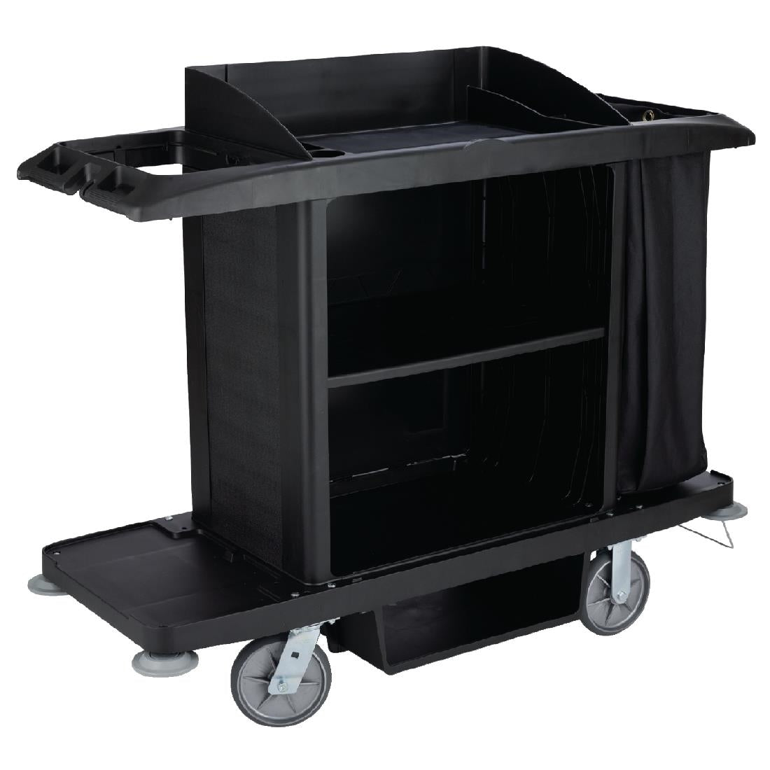 Rubbermaid Large Housekeeping Cart - CF100  Rubbermaid   