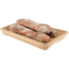 Polypropylene Natural Rattan Basket 1/1 GN - CF302  APS   