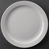 Olympia Athena Narrow Rimmed Plates 226mm/9" (Pack of 12) - CF363 Plates Olympia