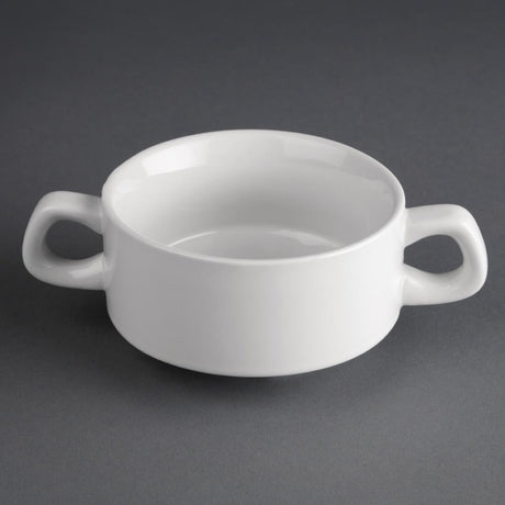 Olympia Athena Stacking Soup Bowls 160mm/4 1/4" 290ml (Pack of 12) - CF369  Olympia   