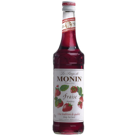 Monin Strawberry Syrup 700ml - CF717  Monin   