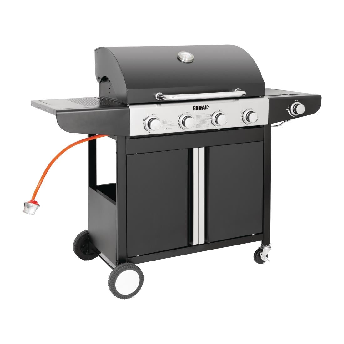 Buffalo 4 Burner Gas Barbecue with Hob - CF732  Buffalo   
