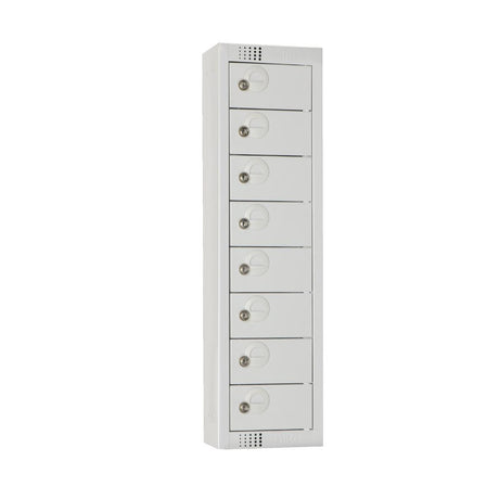 Elite Personal Effects Locker 8 Door Grey Camlock - CF754-CF Personal Effects Lockers Elite Lockers   