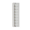 Elite Personal Effects Locker 8 Door Grey Padlock - CF754-PF Personal Effects Lockers Elite Lockers   