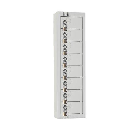 Elite Personal Effects Locker 8 Door Grey Padlock - CF754-PF Personal Effects Lockers Elite Lockers   