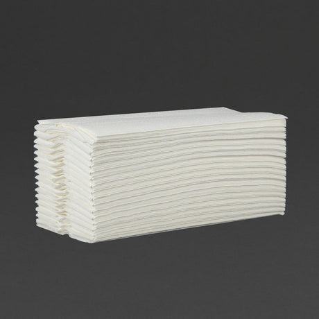 Jantex C Fold Paper Hand Towels White 2-Ply (Pack of 2355 sheets) - CF796  Jantex   