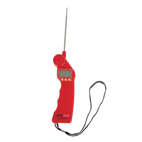 Hygiplas Easytemp Colour Coded Red Thermometer - CF913  Hygiplas   