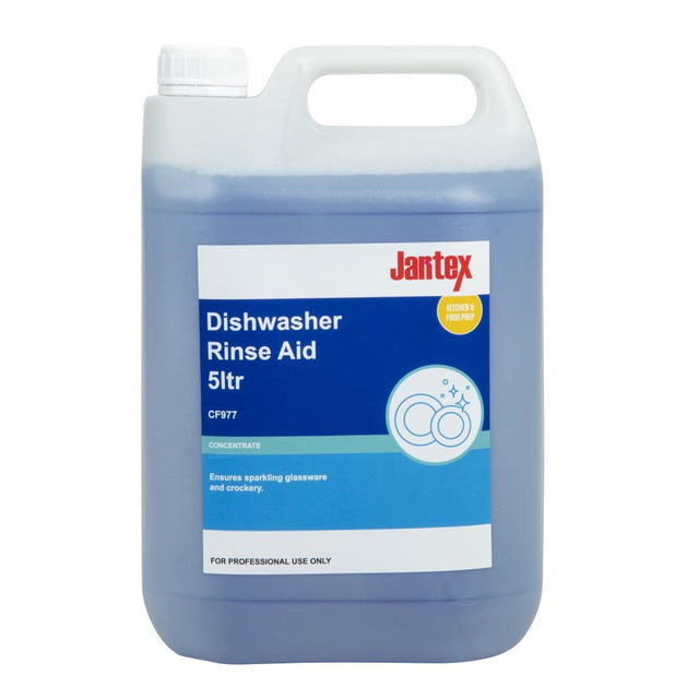 Jantex Dishwasher Rinse Aid Concentrate 5Ltr - CF977  Jantex   