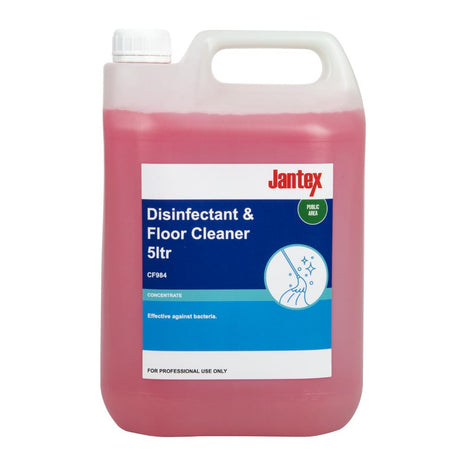 Jantex Cleaner and Disinfectant Concentrate 5Ltr - CF984  Jantex   