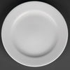 Royal Porcelain Classic White Wide Rim Plates 210mm (Pack of 12) - CG007 Plates Royal Porcelain