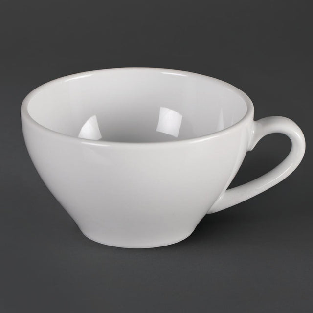 Royal Porcelain Classic White Tea Cups 180ml (Pack of 12) - CG024 Cups and Mugs Royal Porcelain