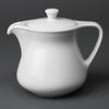 Royal Porcelain Classic White Teapots 300ml (Pack of 12) - CG039 Royal Porcelain Crockery Royal Porcelain   