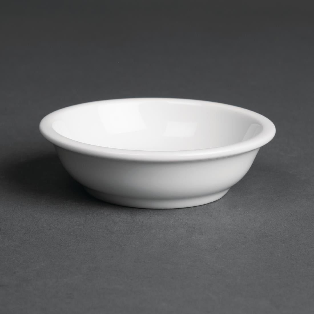 Royal Porcelain Classic White Butter Ramekins 80mm (Pack of 12) - CG066 Royal Porcelain Crockery Royal Porcelain   
