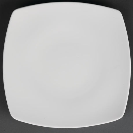 Royal Porcelain Kana Square Plates 270mm (Pack of 12) - CG083 Plates Royal Porcelain