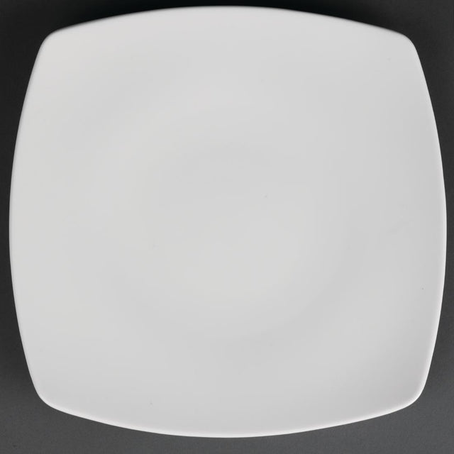 Royal Porcelain Kana Square Plates 270mm (Pack of 12) - CG083 Plates Royal Porcelain