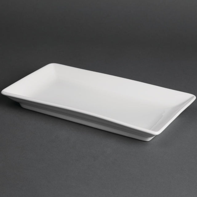 Royal Porcelain Kana Rectangular Dishes 230x 135mm (Pack of 12) - CG087 Royal Porcelain Crockery Royal Porcelain   
