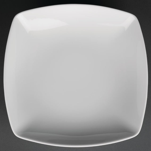 Royal Porcelain Kana Square Soup Plates 210mm (Pack of 12) - CG109 Plates Royal Porcelain