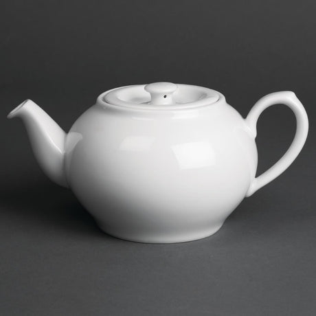 Royal Porcelain Oriental Teapots with Lids 600ml (Pack of 2) - CG124 Royal Porcelain Crockery Royal Porcelain   