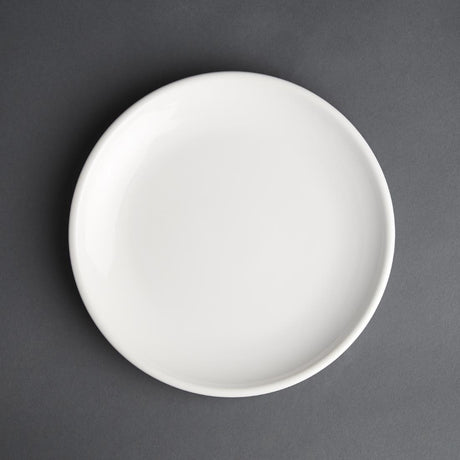Olympia Cafe Coupe Plate White - 205mm 8" (Box 12) - CG353 Plates Olympia