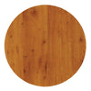 Werzalit Pre-drilled Round Table Top  Pine 700mm - GR575 Wood Effect Table Tops Werzalit   