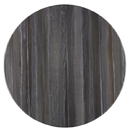 Werzalit Pre-drilled Round Table Top  Tempera Silver 600mm - CG818 Stone Effect Table Tops Werzalit   