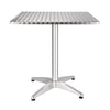 Bolero Square Stainless Steel Bistro Table 700mm - CG834 Steel Tables Bolero   